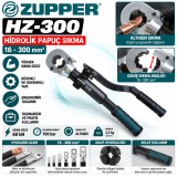 HZ-300 HİDROLİK SKP PAPUÇ SIKMA 16-300M2 ZUPPER
