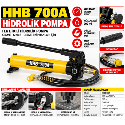 Hhb 700A Hidrolik Pompa