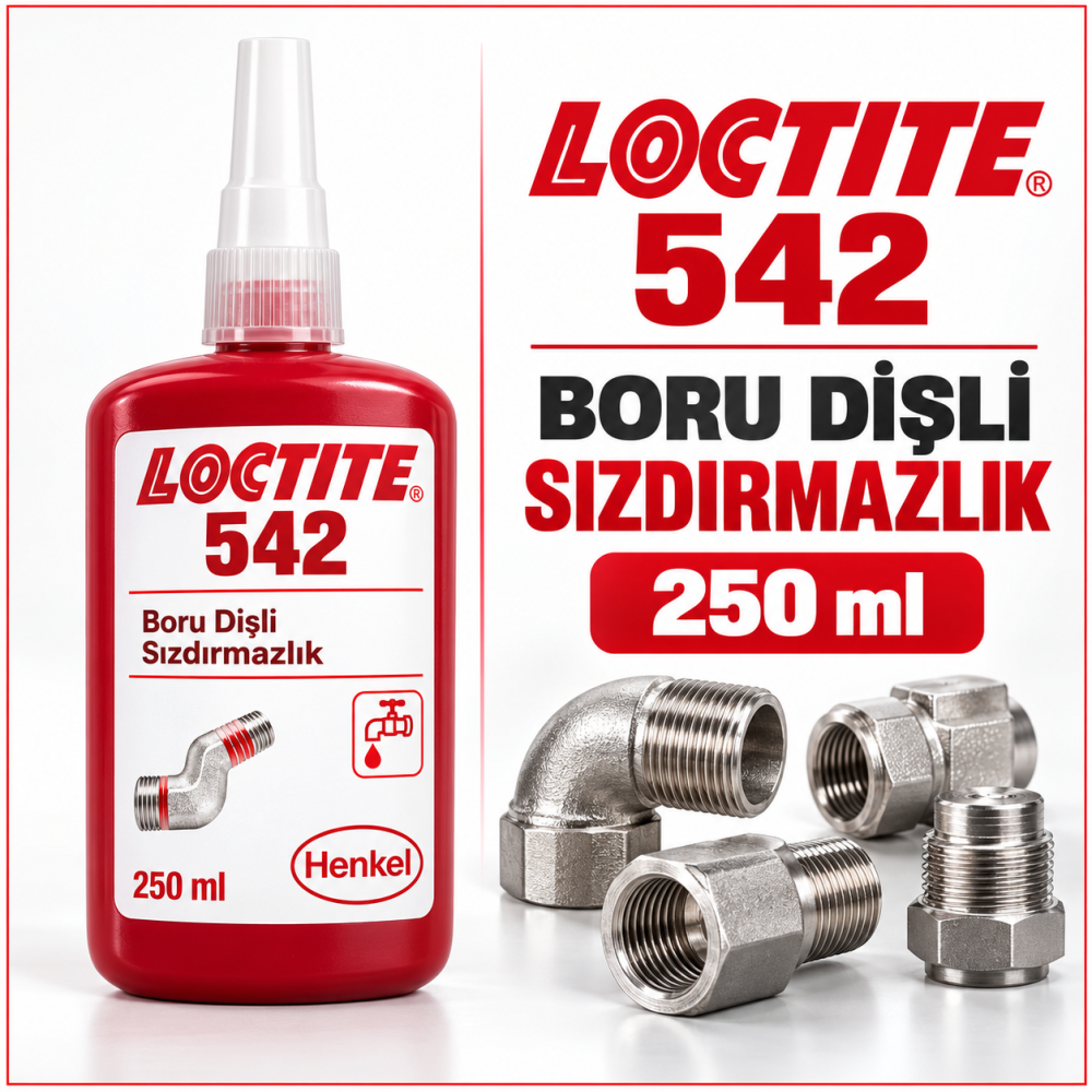 Loctite 542 Boru Dişli Sızdırmazlık 250 ml