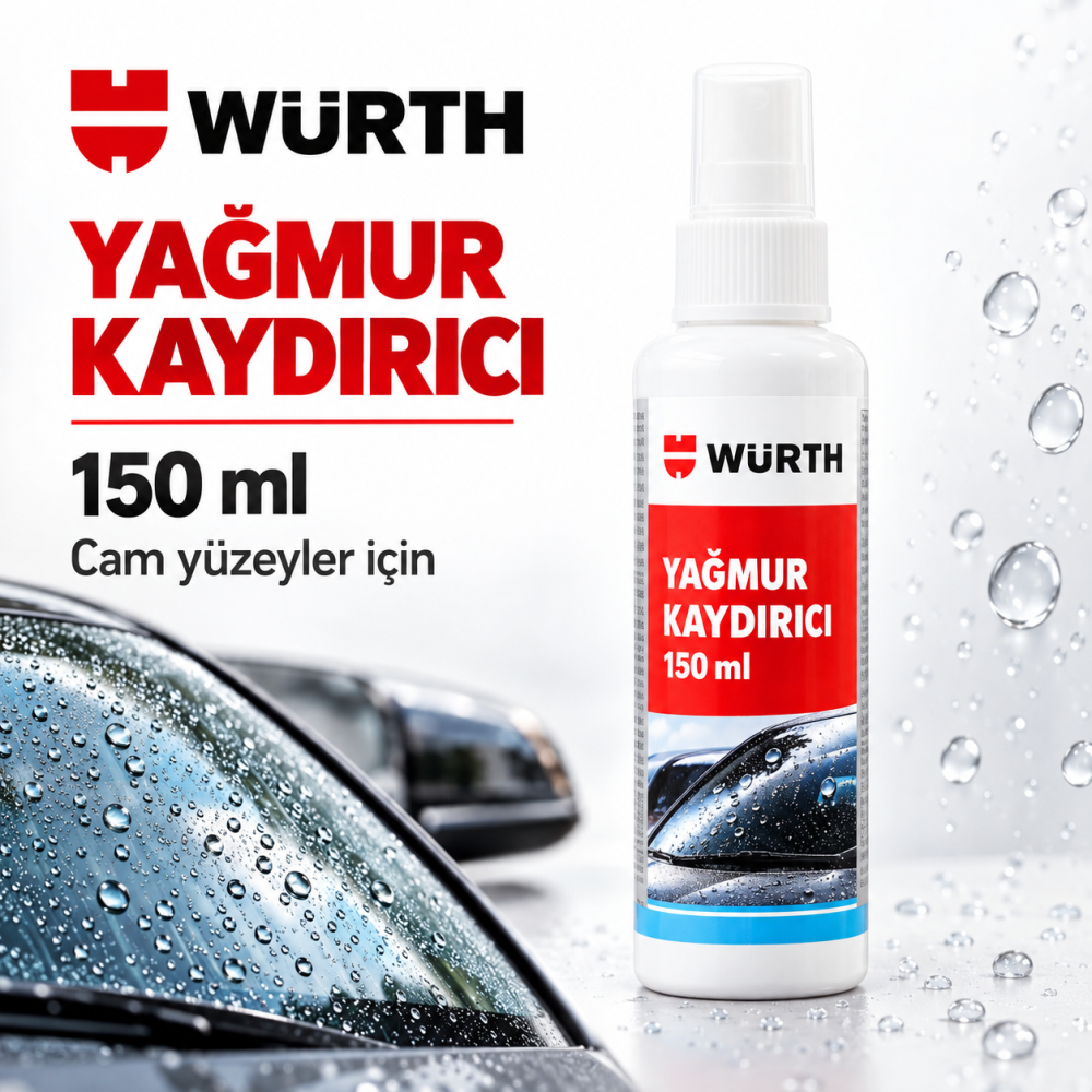 WÜRTH YAĞMUR KAYDIRICI 150 ML