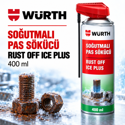 Würth SOĞUTMALI PAS SÖKÜCÜ - RUST OFF ICE PLUS 400 ML