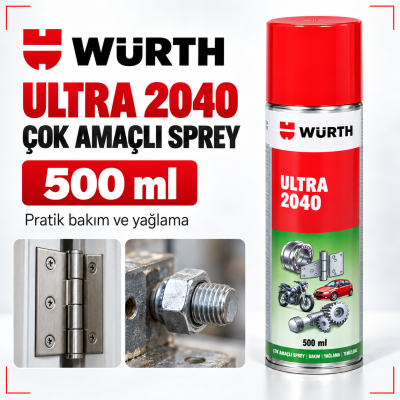 WÜRTH ULTRA 2040 ÇOK AMAÇLI SPREY 500ML