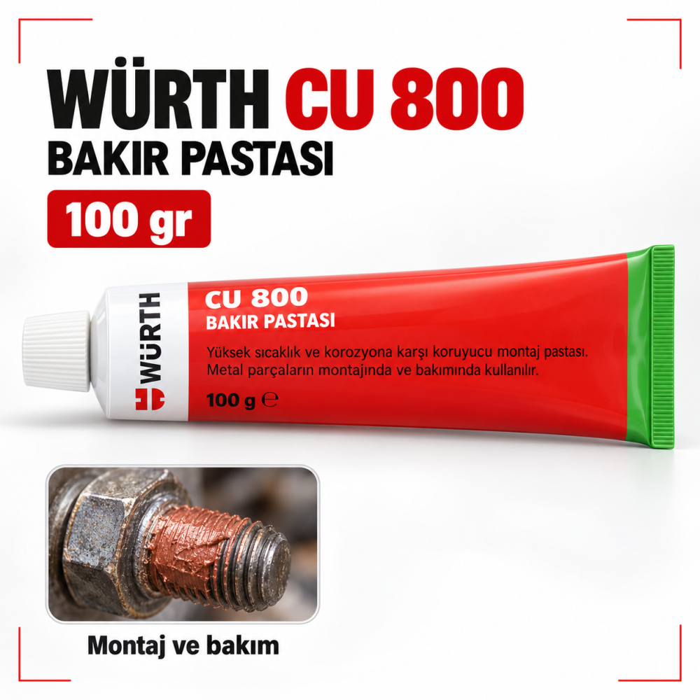 Würth CU800-BAKIR PASTASI 100GR
