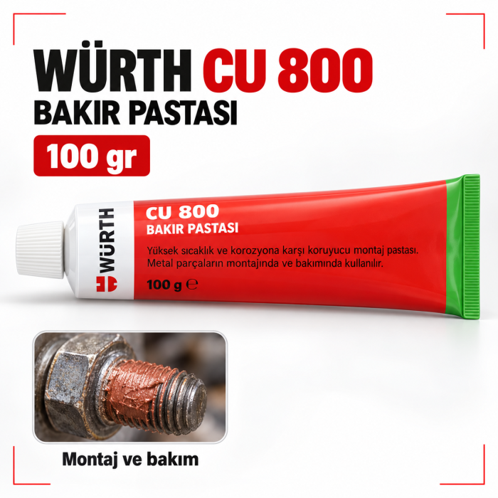 Würth CU800-BAKIR PASTASI 100GR