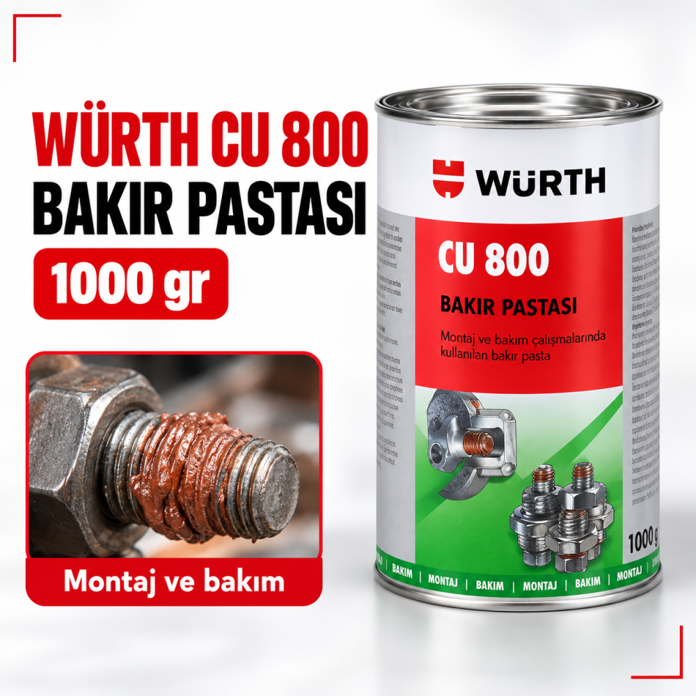 WÜRT CU 800-BAKIR PASTASI 1000GR