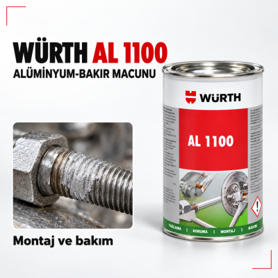 WÜRTH Alüminyum- bakır macunu AL 1100