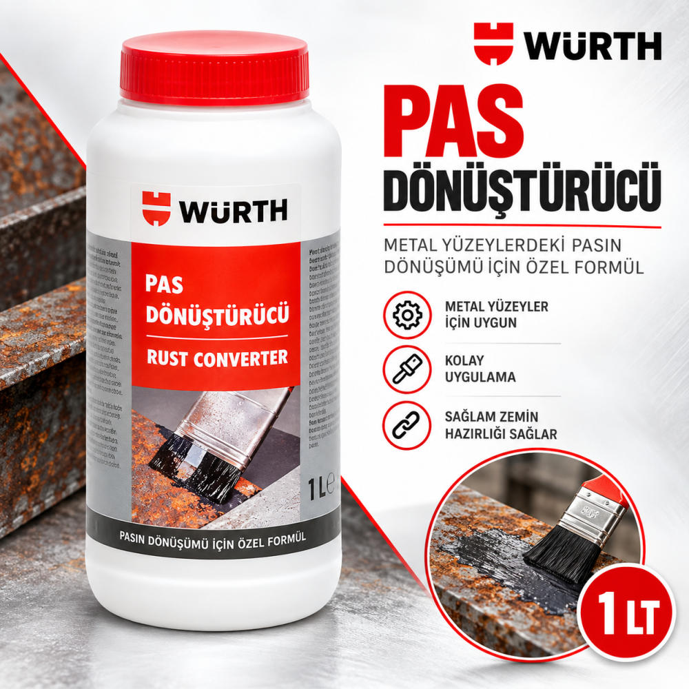 WÜRTH PAS DÖNÜŞTÜRÜCÜ 1LT