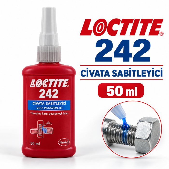 LOCTITE 242 Civata Sabitleyici 50 ml