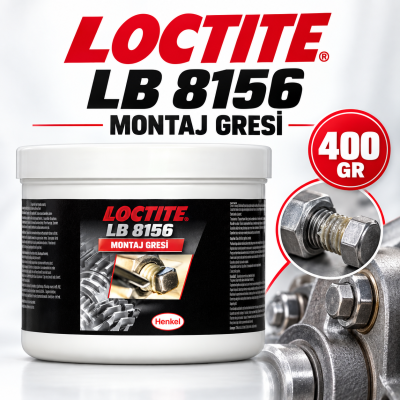 LOCTİTE LB 8156 MONTAJ GRESİ 400 GR