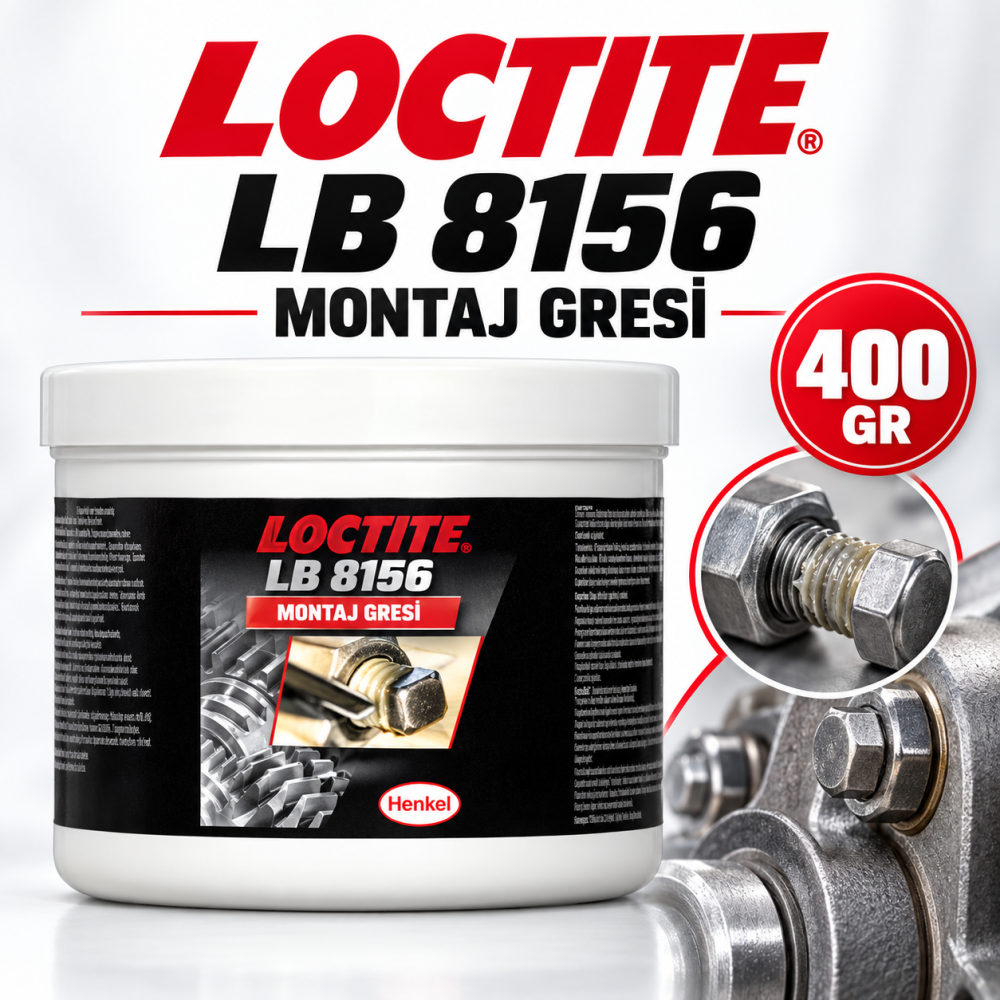 LOCTİTE LB 8156 MONTAJ GRESİ 400 GR