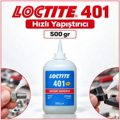 Loctite 401 Hızlı Yapıştırıcı 500 Gr