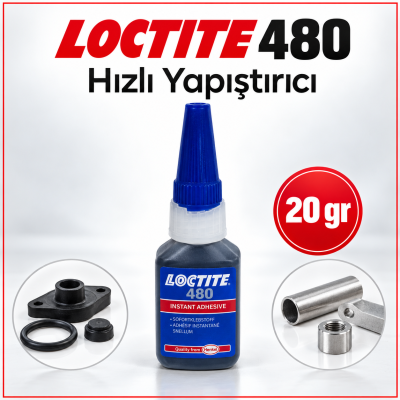 LOCTITE 480 Hızlı Yapıştırıcı  20 Gr