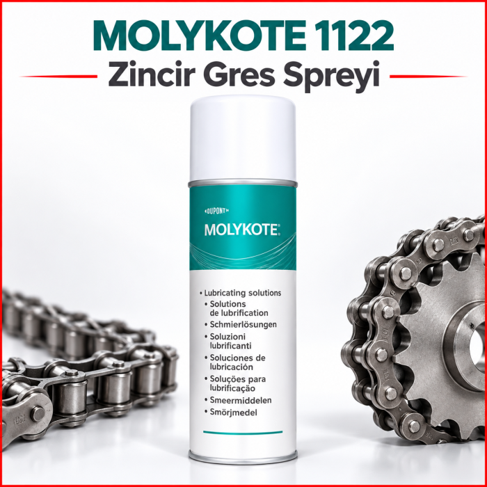 MOLYKOTE 1122 Zincir Gres Spreyi