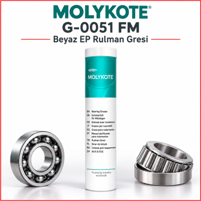 MOLYKOTE G-0051 FM Beyaz EP Rulman Gresi