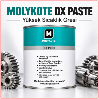 Molykote DX Paste Yüksek Sıcaklık Gresi