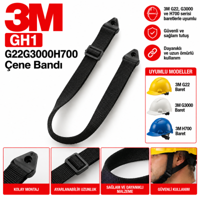 3m Gh1 G22G3000H700 Için Çene Bandı