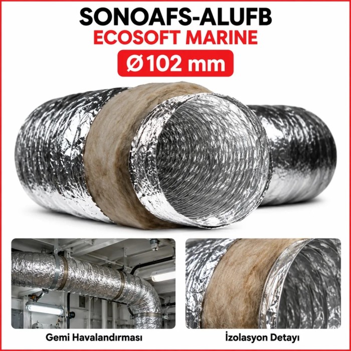 Ø102 mm SONOAFS-ALUFB ECOSOFT MARINE