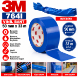 3M 764I Vinil Bant Mavi 50Mmx33M