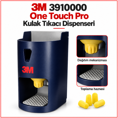 3M 3910000 One Touch Pro Kulak Tıkacı Dispenseri