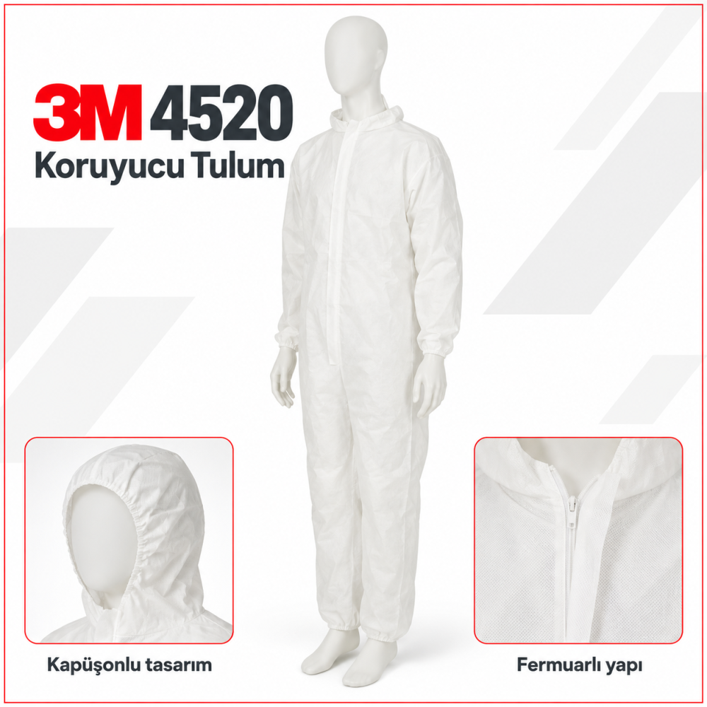 3M 4520 Koruyucu Tulum