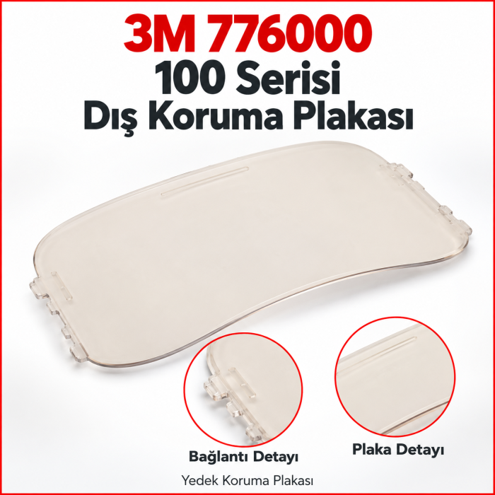 3M 776000 100 Serisi Dış Koruma Plakası