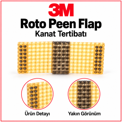 3M Roto Peen Flap Kanat Tertibatı