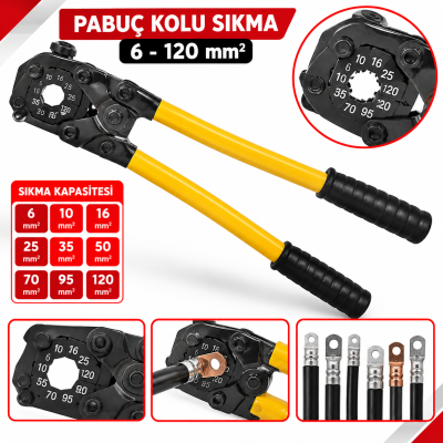 Pabuç Kolu Sıkma 6-120