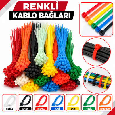 RENKLİ KABLO BAĞLARI