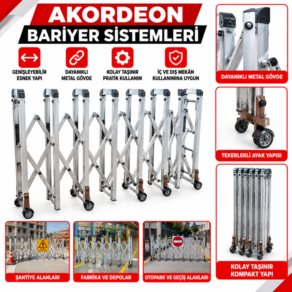 Akordeon Bariyer Sistemleri