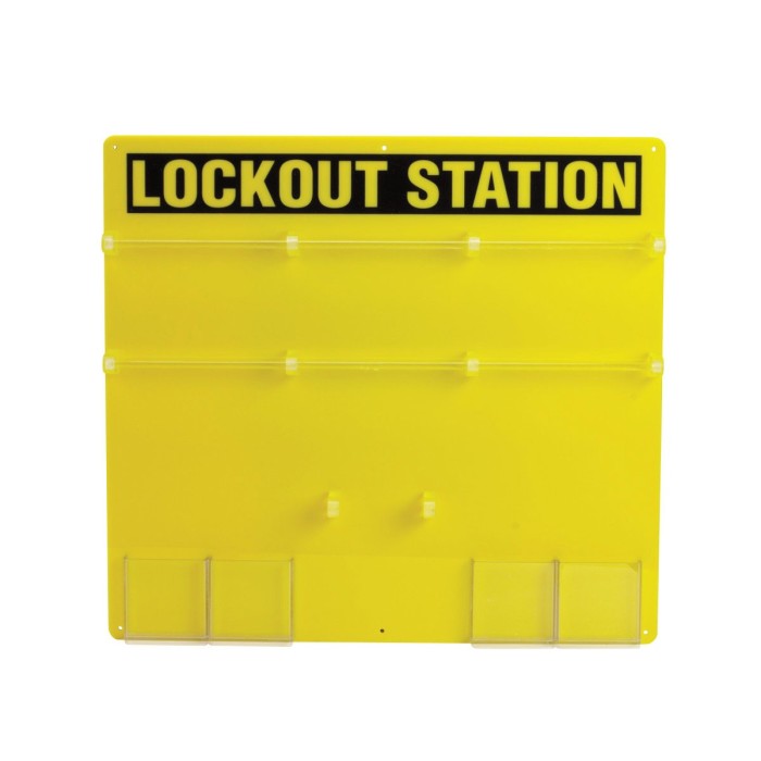 Kilit Panosu 36lı Sadece Boş İstasyon