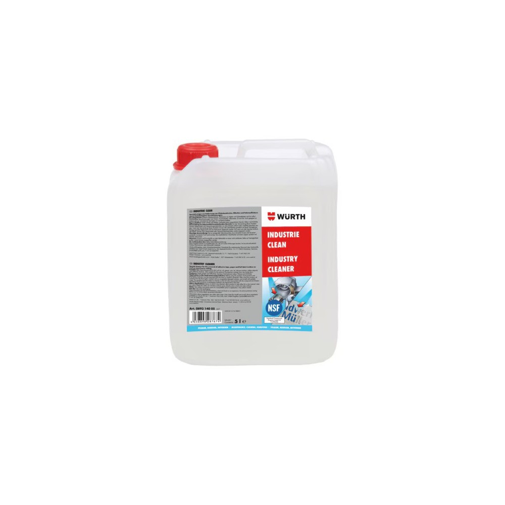 WÜRTH ENDÜSTRİYEL TEMİZLEYİCİ 5LT