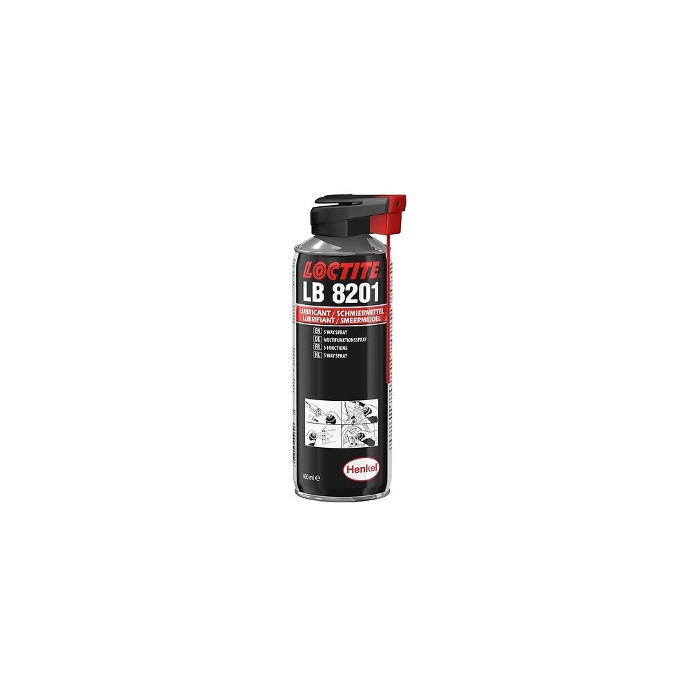LOCTITE LB 8201 ÇOK AMAÇLI YAĞLAYICI SPREY 400 ML 12 Adet