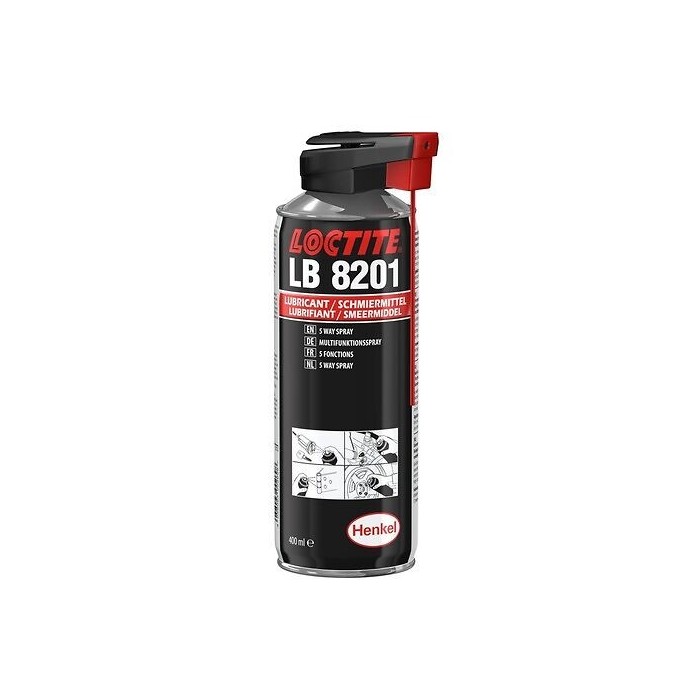LOCTITE LB 8201 ÇOK AMAÇLI YAĞLAYICI SPREY 400 ML 12 Adet