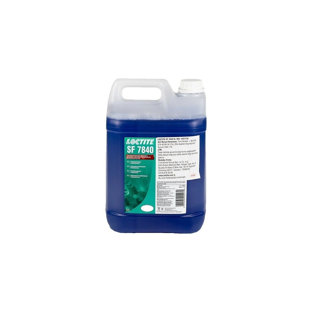 LOCTITE SF 7840 TEMİZLEYİCİ VE YAĞ SÖKÜCÜ 5 LT 