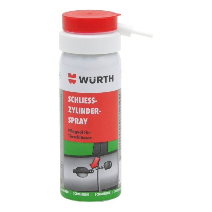 WÜRTH KİLİT-SİLAH YAĞLAMA SPREYİ KİLİT SİLİNDİRİ 50ML 12 ADET