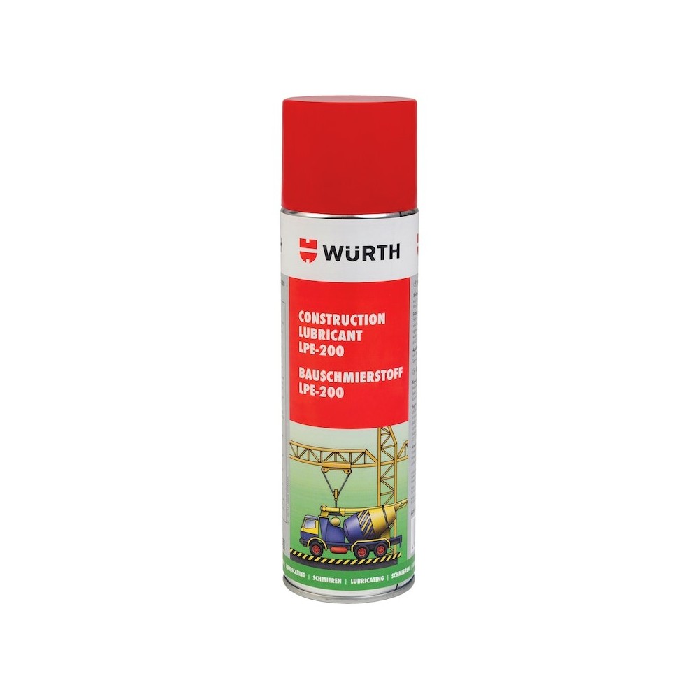 WÜRTH LPE TUTUNMA ÖZELLİKLİ YAĞLAYICI 500 ML 12 ADET