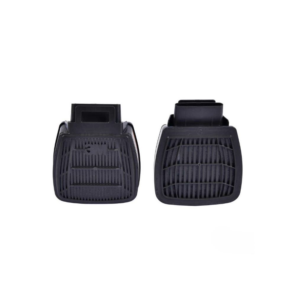 3M D8051 Secure Click Dual Flow A1 Gaz ve Buhar Filtresi 12 Çift