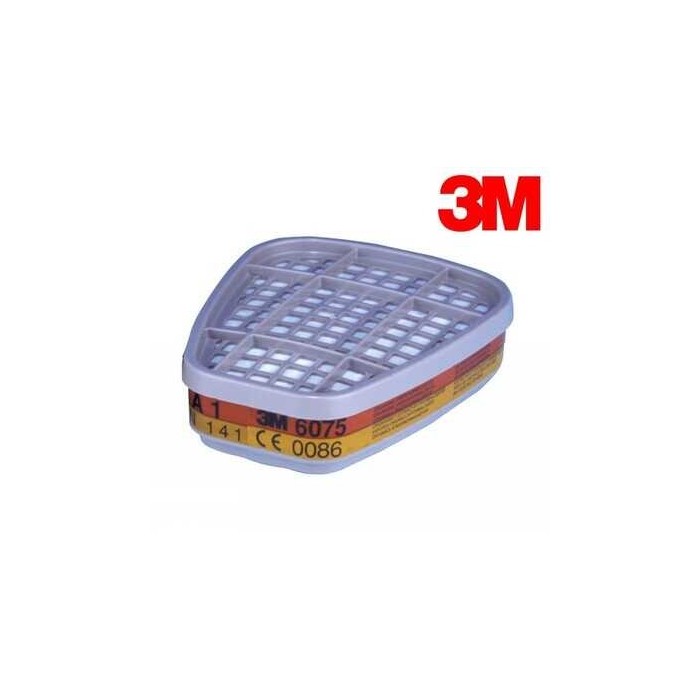 3M 6075 Formaldehit Ve Organik Buharlar İçin Kartuş Filtre 2 Çift