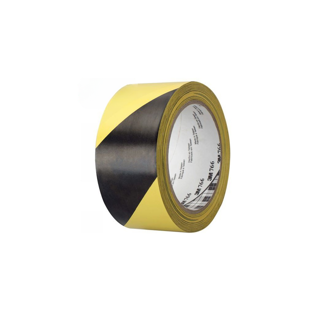 3M 766İ Vinil Bant 50Mmx33M Sarı-Siyah 