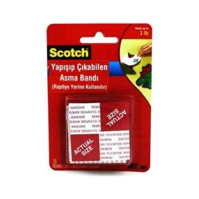 3M Scotch 108 Çift Taraflı Bant 