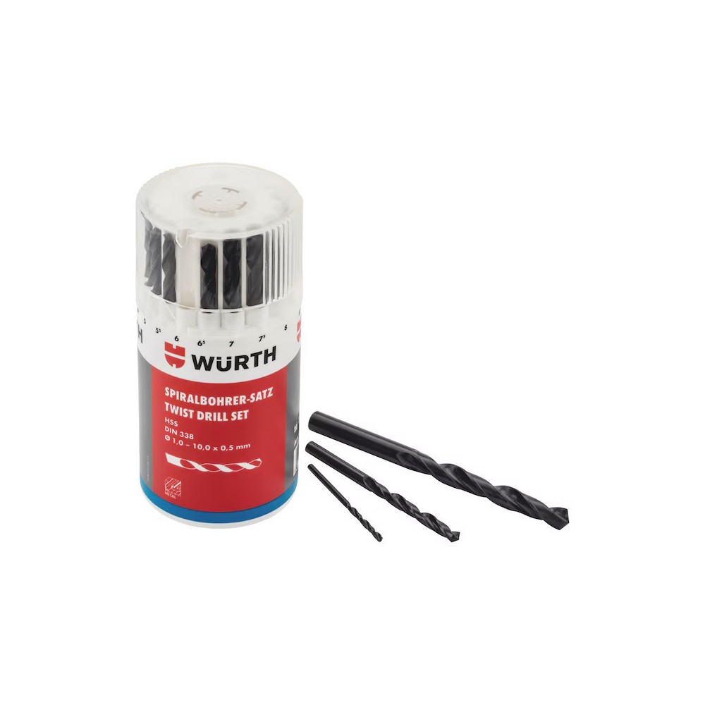 Würth Helezon matkap ucu bits uç seti HSS tip RN